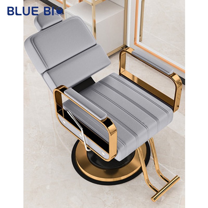 Barber Shop Salon Massage Waiting Hydraulic Reclining Hair Cutting Chairs Adjustable Rotating Hair Salon Chair