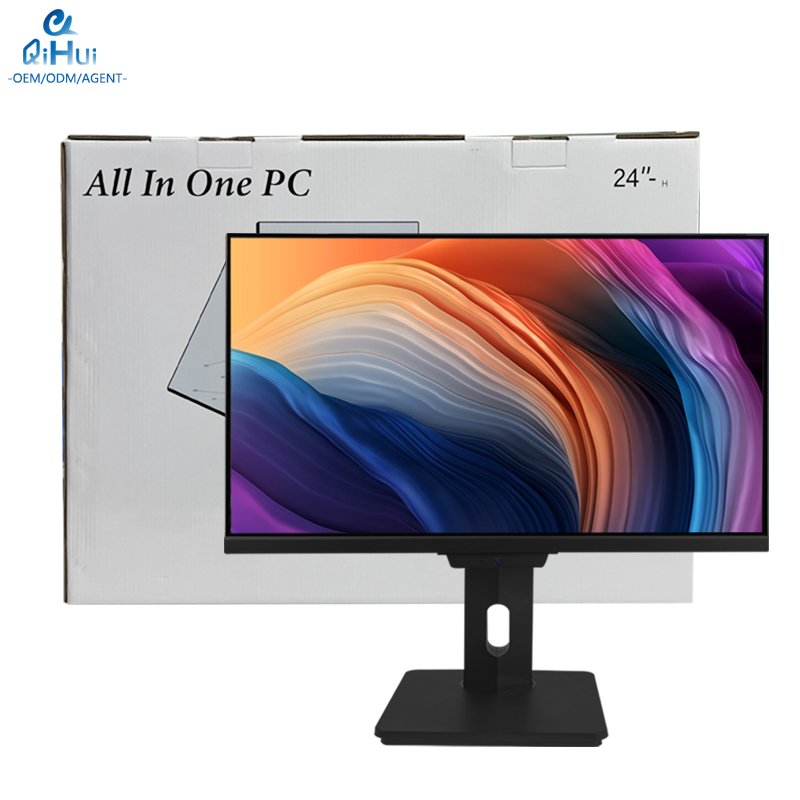 27 inch touch All in one pc Hospital Nurse Full-Featured Monitor Cart with Keyboard Tray Laboratory Dental Clinic