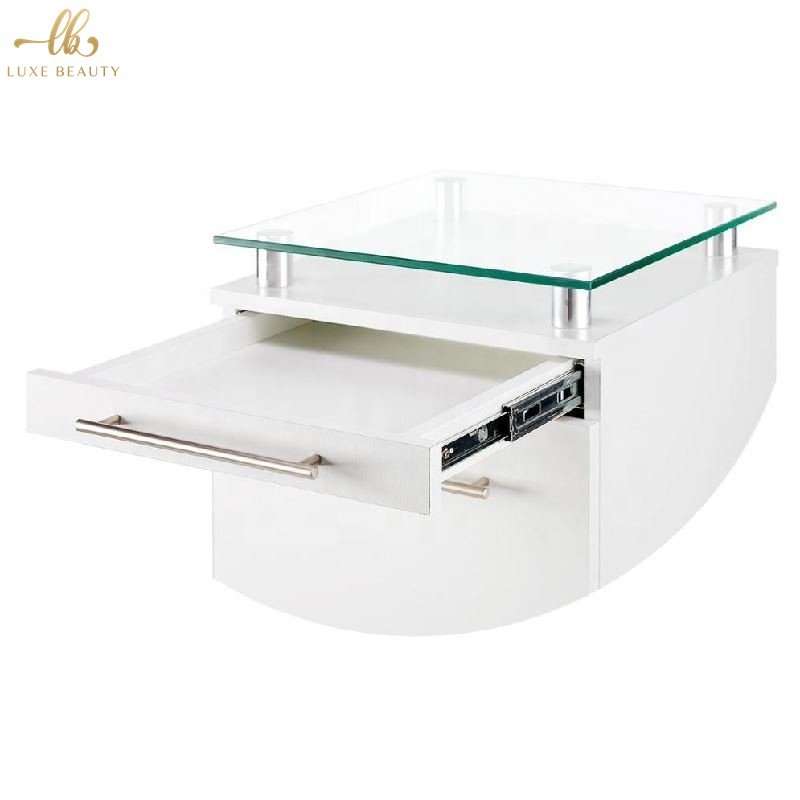 white hair salon trolleys salon cart with 4 drawer salon furniture accessories for barber 2021 newest beauty trolley case