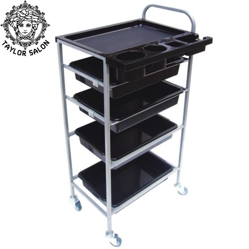 Salon hair equipment barber trolley cart salon trolley for hairdressing