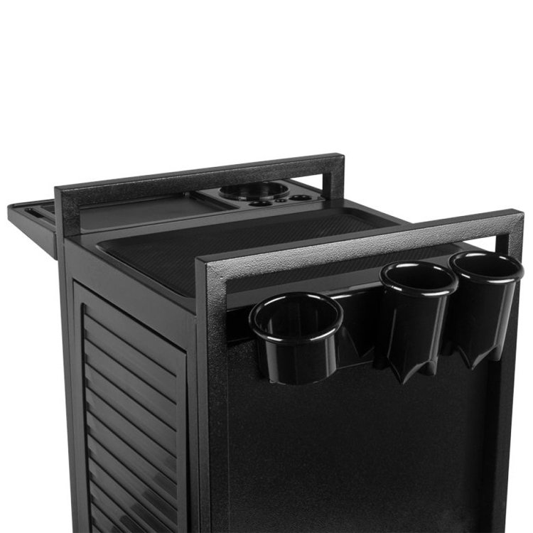Rolling Metal Manicure Salon Beauty Hair Cart Utility Caddy Mobile SPA Tattoo Hairdresser Barber Tools Storage DrawersTrolley