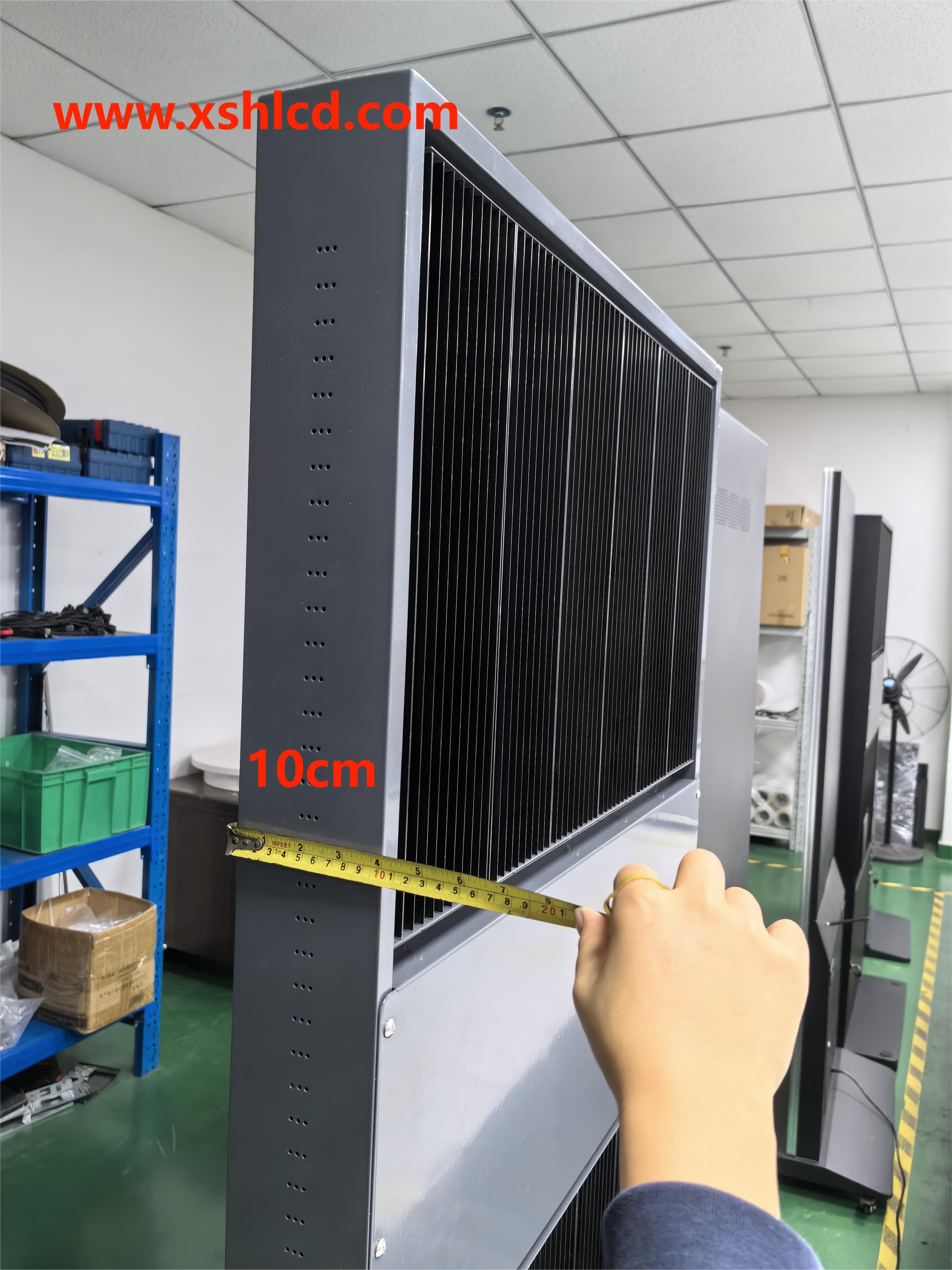 43 49 55 65 75 86 inch outdoor LCD TV Floor Stand LCD Touch screen kiosk waterproof HD electronic advertising screen High Street