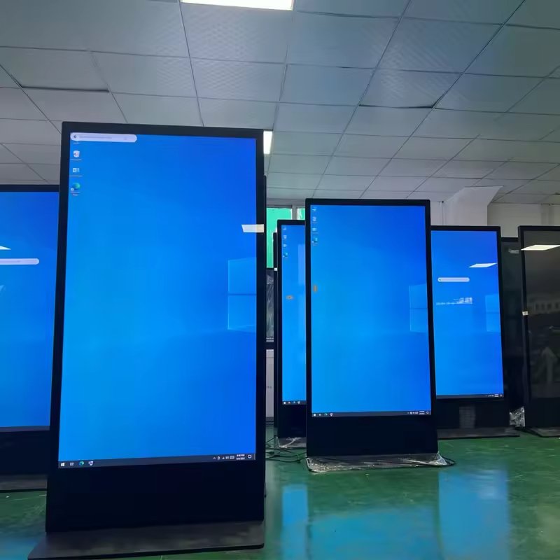 32 43 49 55 65 75 85 Inch Touch Screen LCD Floor Standing Totem Display Signage Advertising Kiosk for Shopping Mall