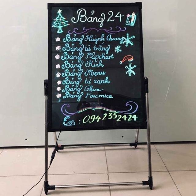 Factory Hot 600*800mm Sales Led Advertising Board Rgb/Led Fluorescent Writing Board For Shops Bar