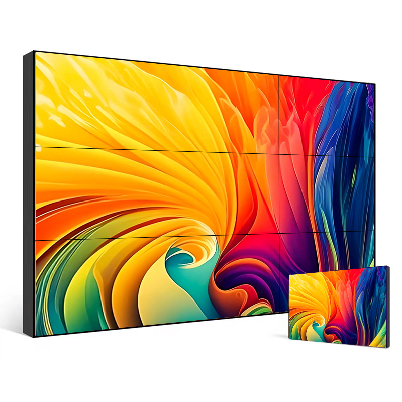 High perfromanc ultra thin Full Color High Definition Fixed Indoor outdoor seamless LCD Video Wall Panel Screen Display