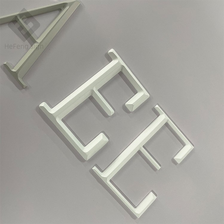 Engraved Bevel Edge 3d Acrylic Alphabet Letters Hotel Room Door Signs