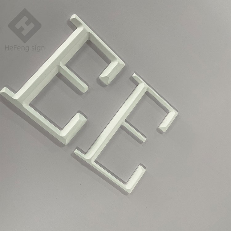 Engraved Bevel Edge 3d Acrylic Alphabet Letters Hotel Room Door Signs