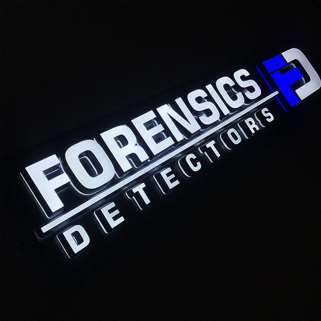 Business Shop Front Outdoor Acrylic led light letter Logo Restaurant 3d Channel Light Sign Board Custom 3d Led Sign for business