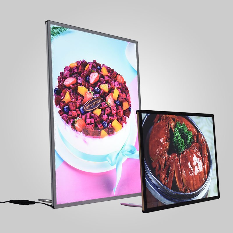 menus board fast food led modern menu card led menu restaurant