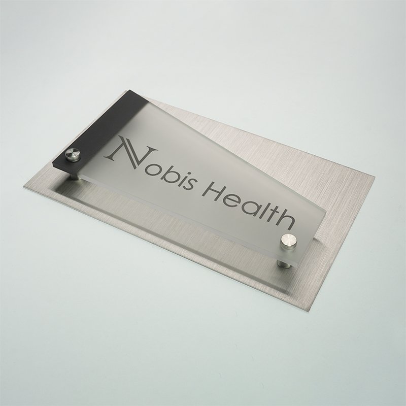 Acrylic Custom Size Billboard Outdoor And Indoor Logo Display Stand Acrylic Billboard Signs