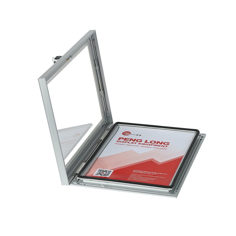 8.5*11" 11*14" 18*24' 24*36" Advertising Boards mitred corner aluminum Picture snap frames with lock lockable poster frame