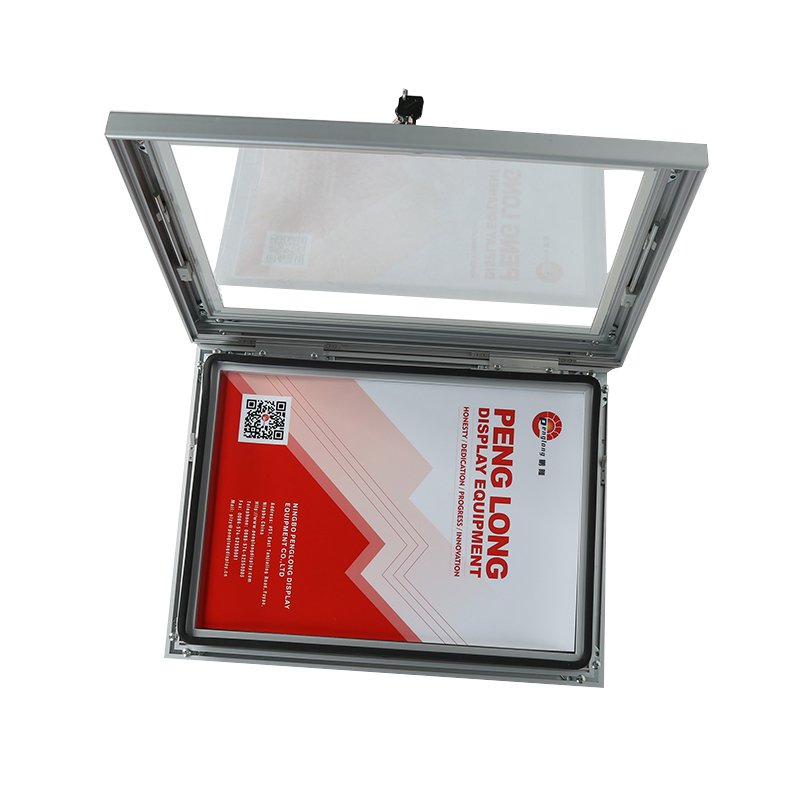 8.5*11" 11*14" 18*24' 24*36" Advertising Boards mitred corner aluminum Picture snap frames with lock lockable poster frame
