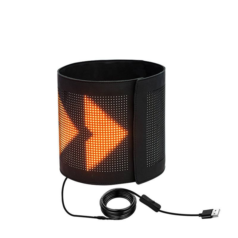 High Intensity Flexible LED Panel Portable USB 5V Full Color Scrolling Advertising Display Glowing Window Sticker For Shop Car