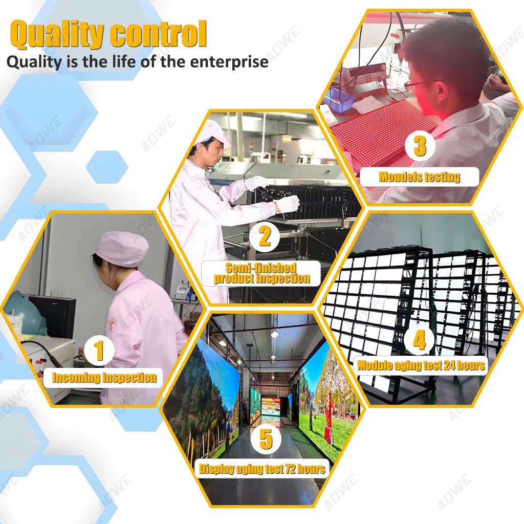 Custom Outdoor Waterproof Fixed Front Maintenance Advertising Business Sign Billboard Signage Board Led Screen Display