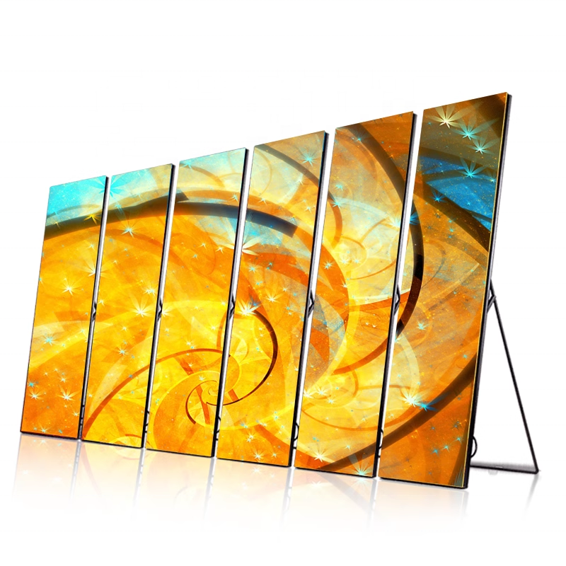 Led Poster Display Standing P5 LED Display Screen Custom Poster for Advertising Promotional Business