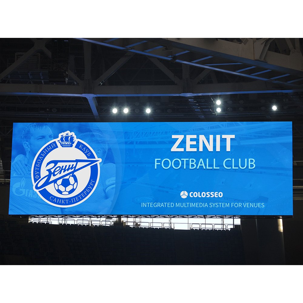 P10 10Mm Sport Led Banner Wall Indoor Basketball Led Publicity Board Led Screen Display For Sports Stadium