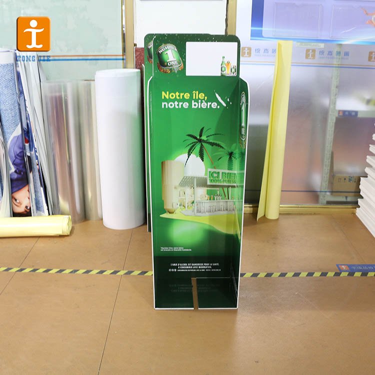 PVC Sheet Print and Die Cut display board , Advertising Table stand Billboard