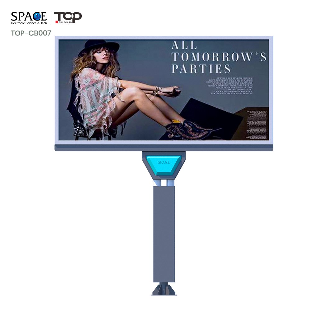 golden supplier steel outdoor billboard structure
