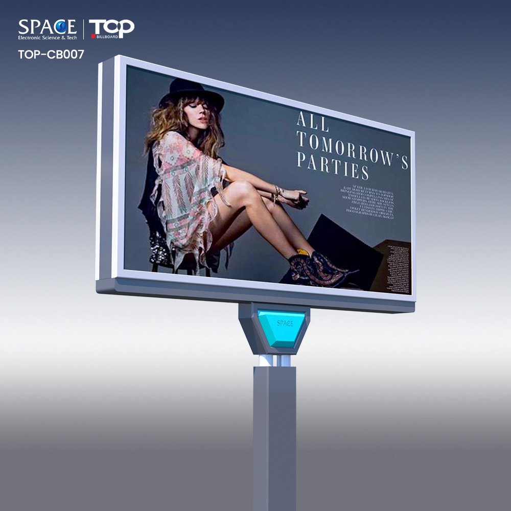 golden supplier steel outdoor billboard structure