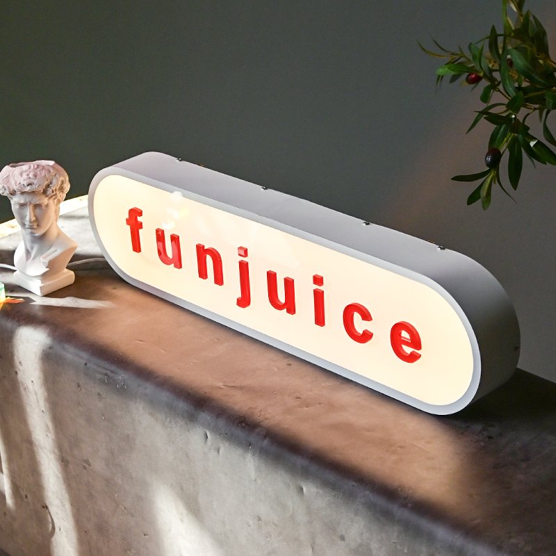 Round corner acrylic stainless steel door head light box small storefront sign curved door light box advertising board