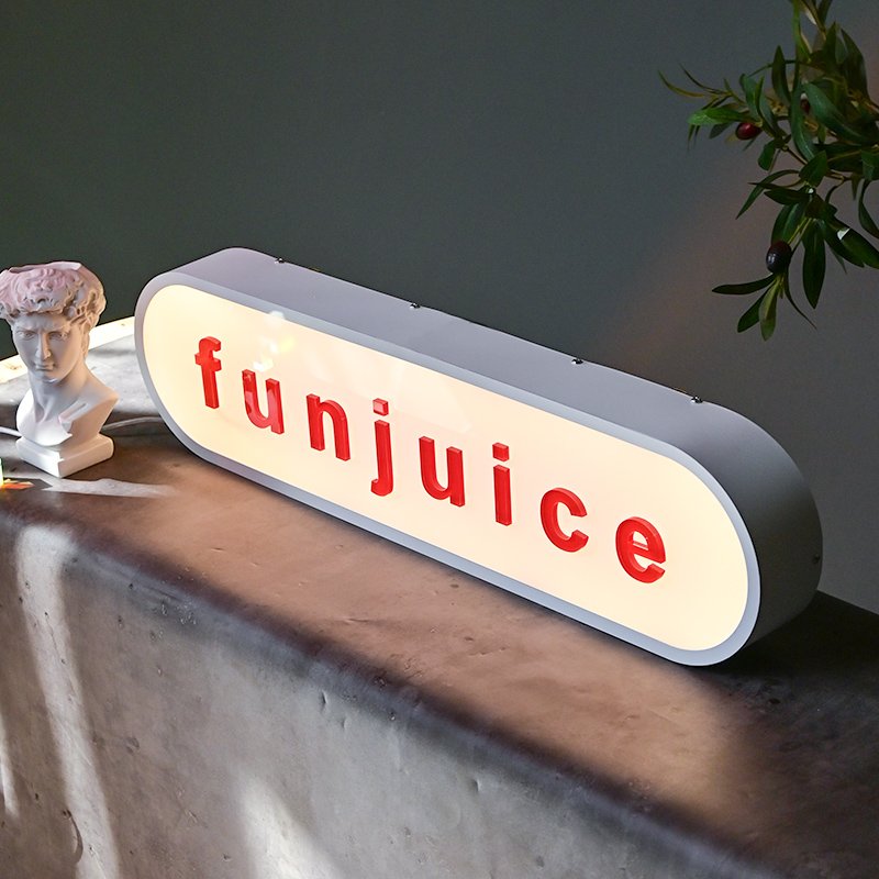 Round corner acrylic stainless steel door head light box small storefront sign curved door light box advertising board