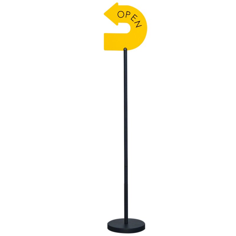 Coffee shop shop floor standing sign reminder double-sided sign advertising board customization