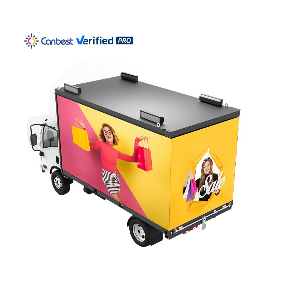 P4 Mobile Advertise Box Truck Digital Advertising Video Wall Board P5 P6 P8 P10 Led Sign Screen Billboard Display Panel For Sale