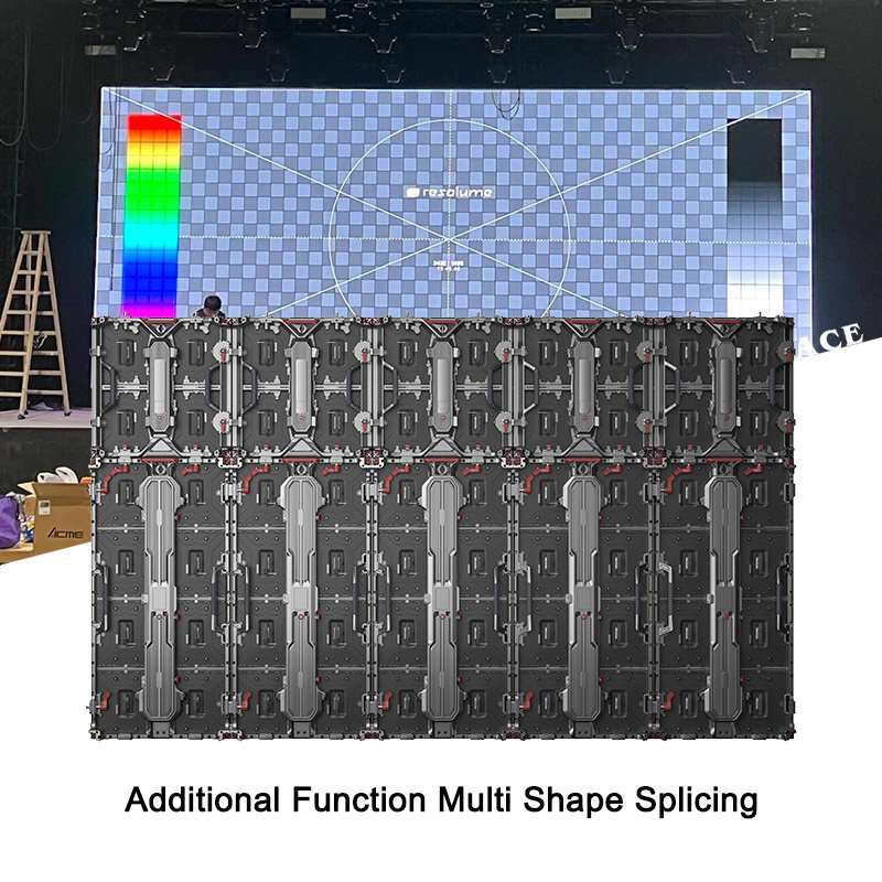 Igracelite LED Stage Backdrop P3.91 Indoor LED Screen Front Maintenance 500x1000mm Giant Led Screen Panel
