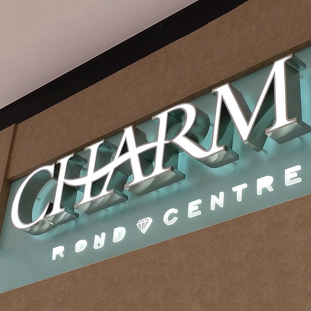 Design Sign Board For Business Shop Sign Board 3d Logo Letter Glow Outdoor Advertising Boards Led Signboard