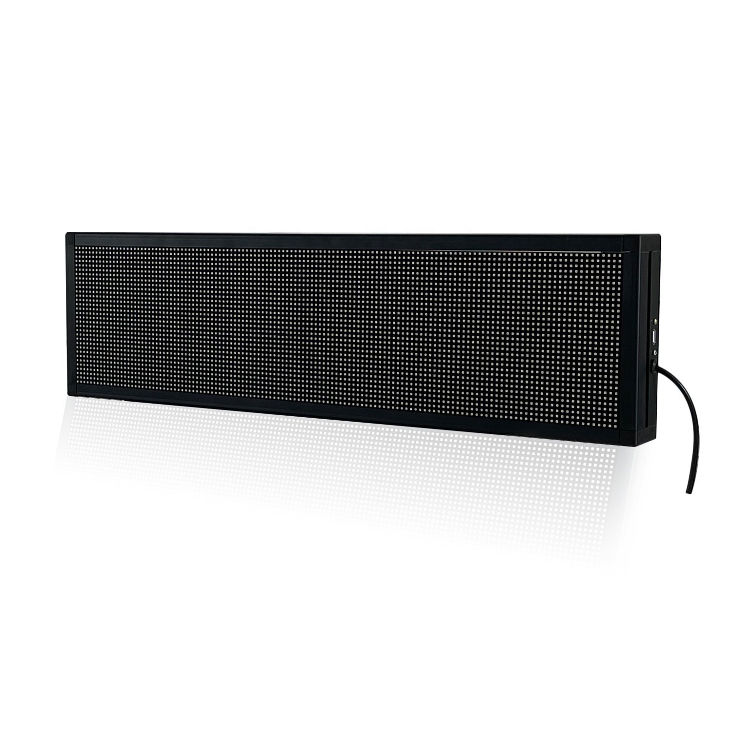 LED billboard outdoor capacitive full-color programmable LED scrolling sign board advertising display