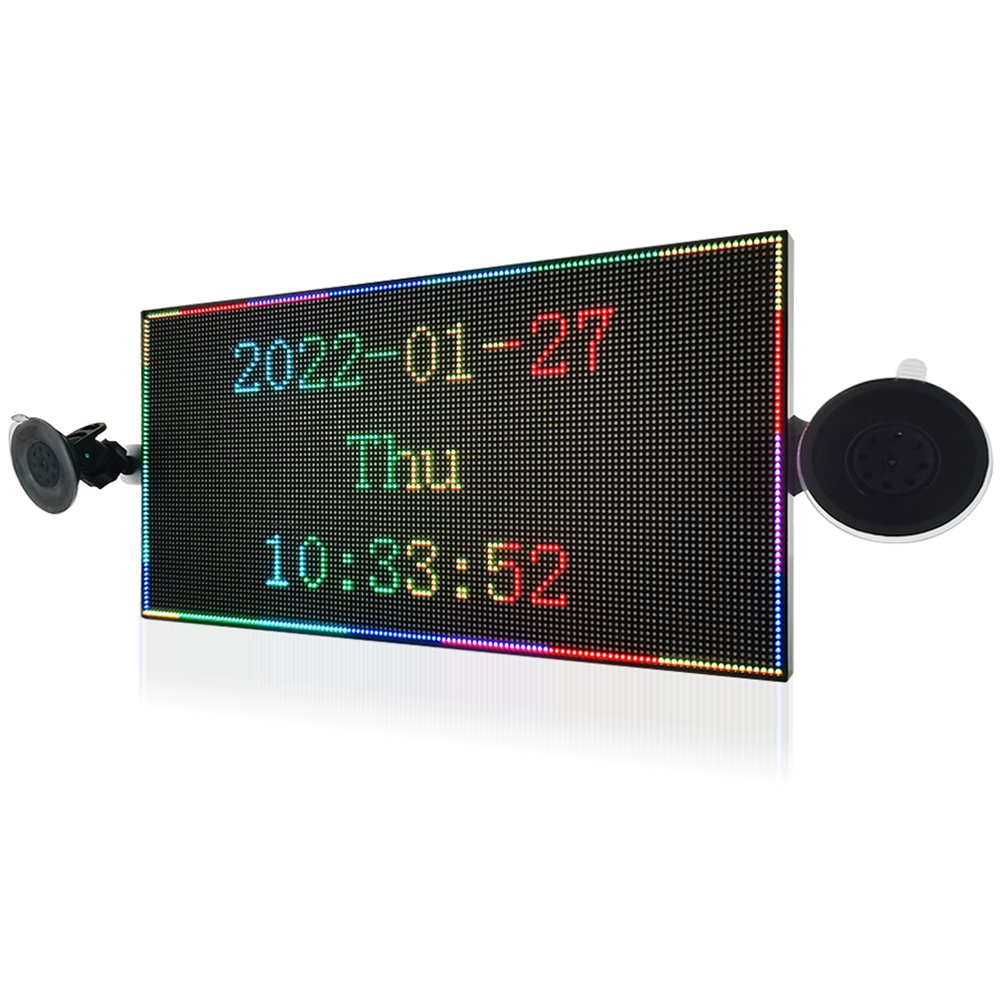 LED billboard outdoor capacitive full-color programmable LED scrolling sign board advertising display