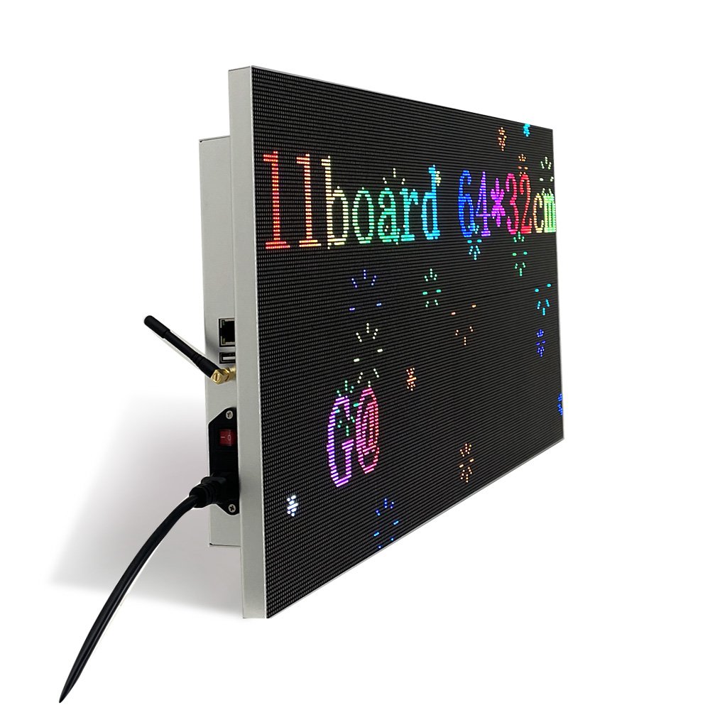 LED billboard outdoor capacitive full-color programmable LED scrolling sign board advertising display