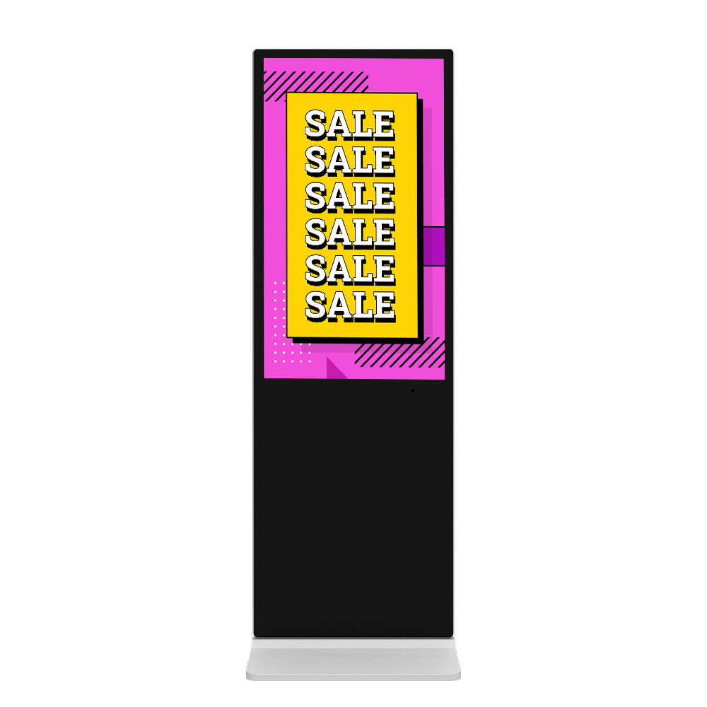 Floor Standing Kiosk Digital Signage and Display Lcd Touch Screen Totem Kiosks 32 43 Inch Indoor Advertising Playing Equipment