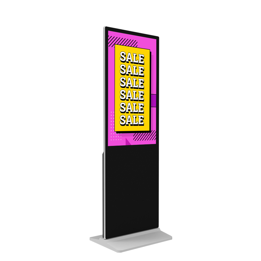 Floor Standing Kiosk Digital Signage and Display Lcd Touch Screen Totem Kiosks 32 43 Inch Indoor Advertising Playing Equipment