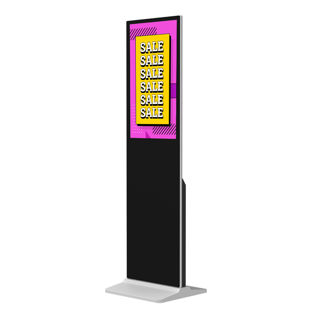 Floor Standing Kiosk Digital Signage and Display Lcd Touch Screen Totem Kiosks 32 43 Inch Indoor Advertising Playing Equipment