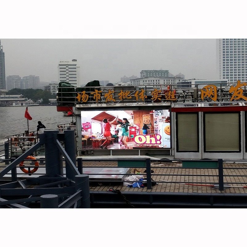 Commercial Building Outdoor P5 led Advertising Screen waterproof Full Color Led Board Display