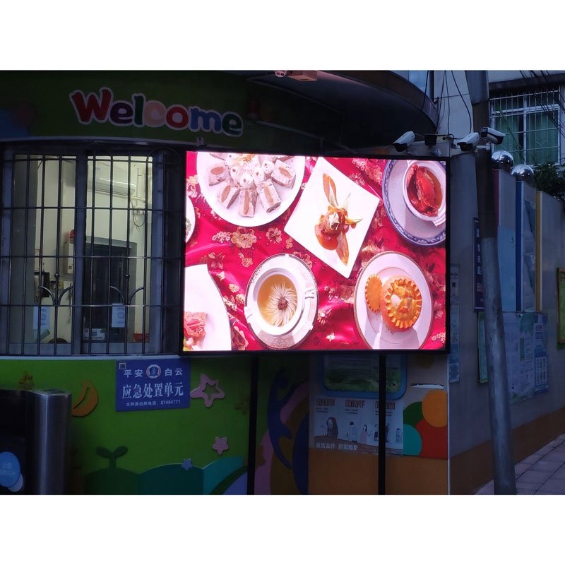 Commercial Building Outdoor P5 led Advertising Screen waterproof Full Color Led Board Display