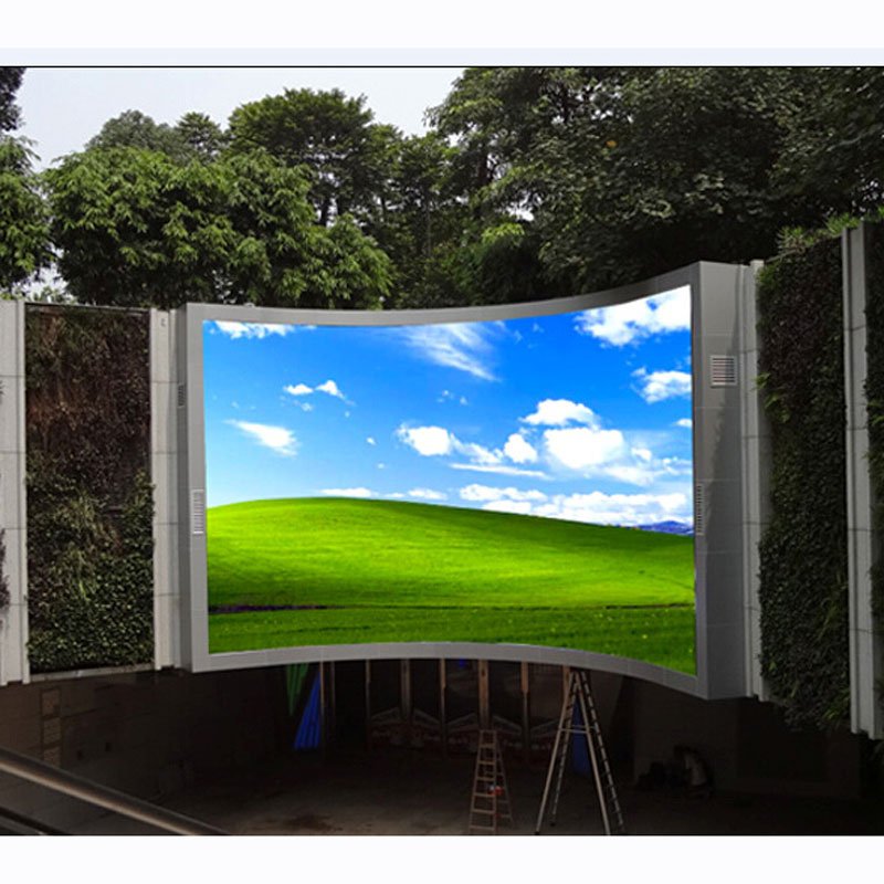 Commercial Building Outdoor P5 led Advertising Screen waterproof Full Color Led Board Display