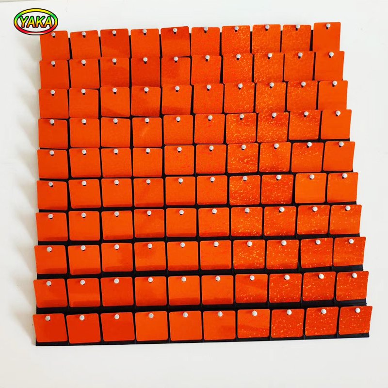 Hot sale cheaper price shimmer sequin wall board for decoration and advertising