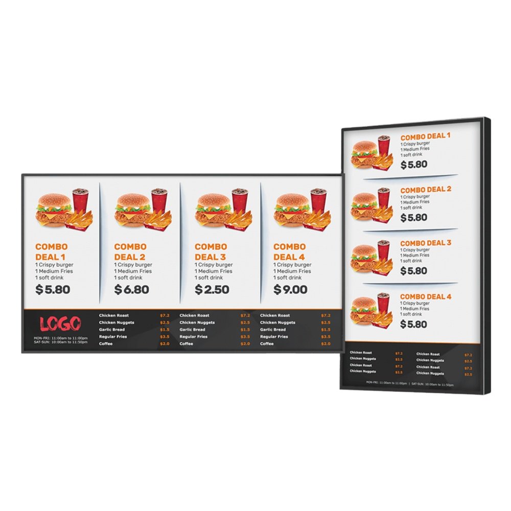 EKAA 32 inch Lcd Digital Signage Network Advertising Player TFT Ad Menu Board