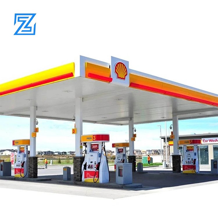 Petrol station advertising display 3D LED logo petrol station canopy sign petrol station canopy for sign board