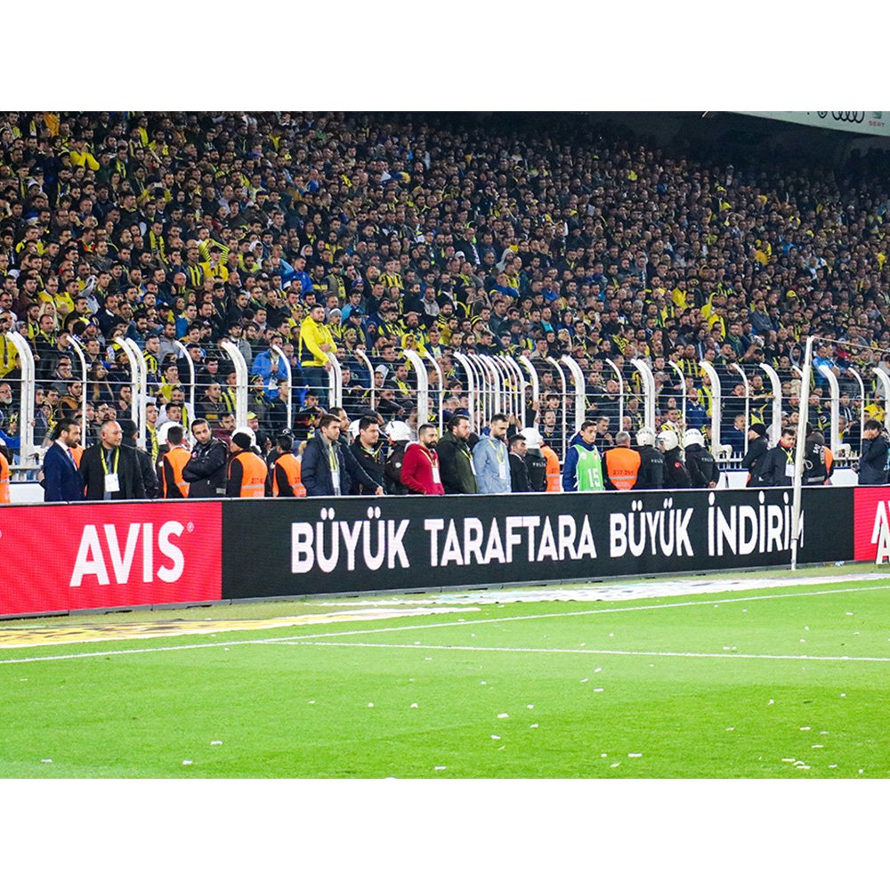 Outdoor Smd Large Perimeter Display Panel Board P6 P8 P10 Football Stadium Led Screen For Advertising