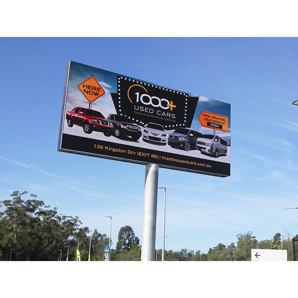 Outdoor Commercial Building Advertising Screen Full Color Pantalla Led Exterior Board Display