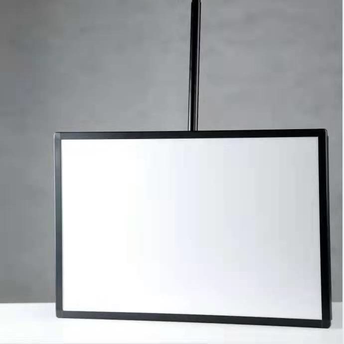 Wall mounted slim magnetic LED light box fast food restaurant cafe shop led magnetic menu light board