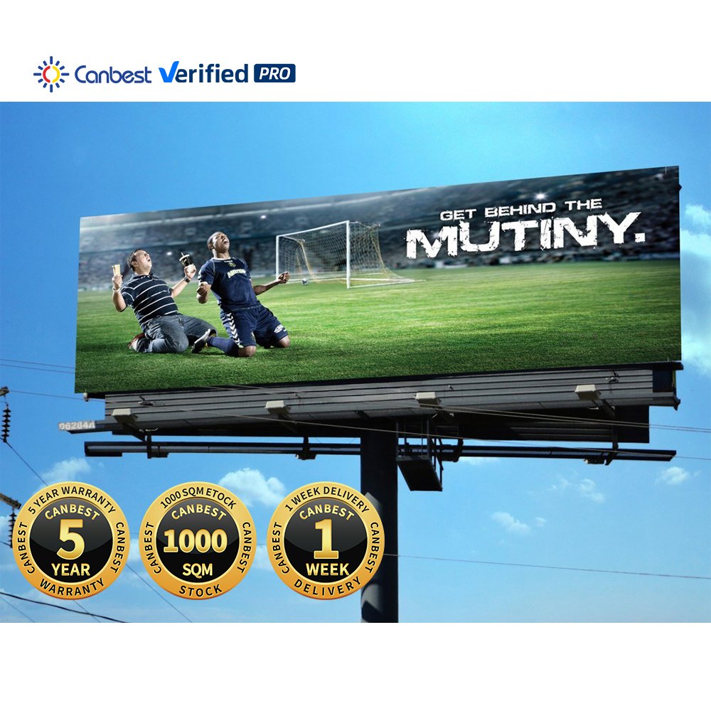 Outdoor P6 P8 P10 Led Display Screen Prices Custom Led Signage For Advertising Fixed Wall Mounted Commercial Building Led Board