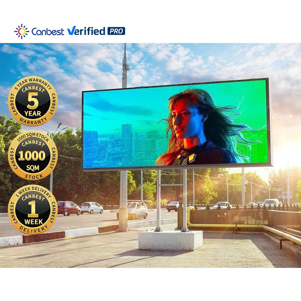 Outdoor P6 P8 P10 Led Display Screen Prices Custom Led Signage For Advertising Fixed Wall Mounted Commercial Building Led Board