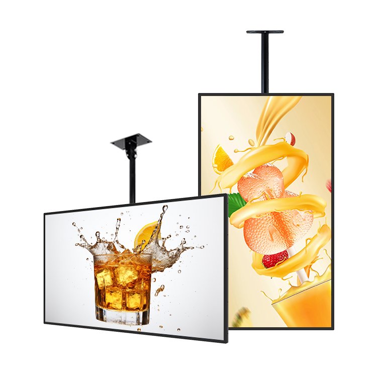 43 inch 10 mm Ultra-Narrow Lcd Advertising Module Display Cost Price Drive Thru Digital Menu Boards For Restaurants