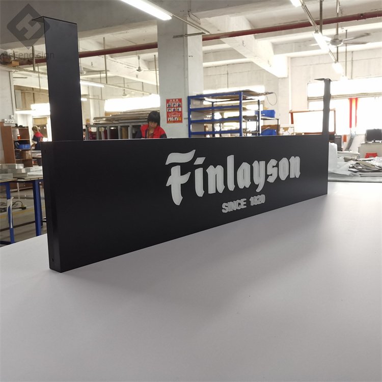 Custom Double Sided Light box Outdoor 3d Full Lit Led Acrylic Letters Signboard