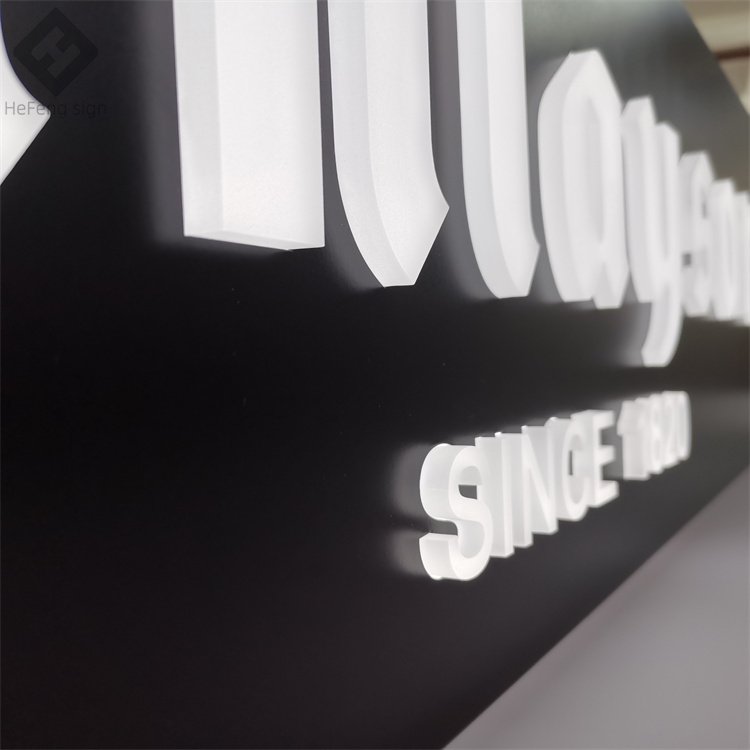 Custom Double Sided Light box Outdoor 3d Full Lit Led Acrylic Letters Signboard