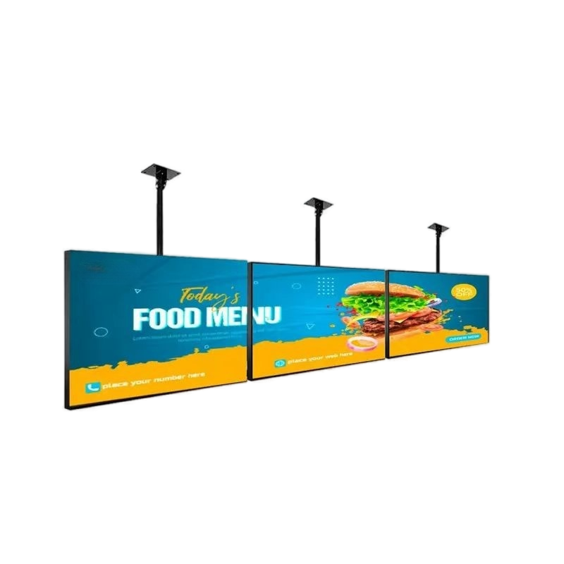 Indoor Advertising Display Screen Wall Mount Lcd Digital Signage Advertisement Poster